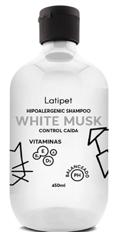 Latipet Hipoalergenic Shampoo - WHITE